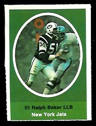 1972 Sunoco Stamps      449     Ralph Baker